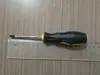 Suministro directo de fábrica mango de masaje bicolor rojo y negro con destornillador magnético de cruz palabra fija destornillador único venta al por mayor