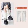 Calcetines de Punto Personalizados con Etiqueta Metálica para Mujer en Otoño e Invierno con Botas de Nieve para Cubrepiernas Heattech Calcetines Gruesos Y2K Sexy con Felpa
