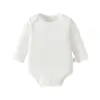 Macacão de Bebê Transfronteiriço para Primavera e Outono, Macacão Triângulo de Manga Curta para Engatinhar para Meninos e Meninas, Body de Algodão para Meninas de 0 a 1 Ano