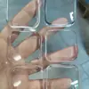 Adesivo anti-colisão de silicone transparente transfronteiriço para porta, amortecedor silencioso, maçaneta de porta de quarto, almofada anti-colisão, adesivo de porta, atacado, dropshipping
