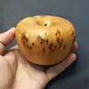 Adornos Navideños de Talla en Madera de Manzano Pequeño de Tuya Taihang Fragancia Natural Duradera Rica Decoración del Hogar Artesanías de Madera Maciza