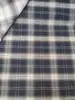 Tela de Cuadros Teñida en Hilo de Algodón, Resistente al Desgaste y Transpirable, Tela de Moda Casual, Puede Usarse como Tela para Camisas y Faldas