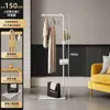 Y & h Perchero de Piso para Dormitorio Simple Estante para Ropa No Ocupa Espacio en Casa Habitación Interior Perchero para Ropa Abrigos Pequeño