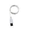 Cadena de Luces Decorativa para Caja de Regalo Inteligente Controlada por Luz, Cadena de Luces de Caja Blanca Pequeña, Cadena de Luces USB, Cadena de Luces de Botón, Luz Blanca Cálida