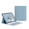 Adecuado para Apple Ipad10 Teclado Bluetooth Luminoso 10.2 Cubierta Protectora Air56 Ranura para Lápiz Teclado Pro Cubierta de Cuero Ratón