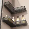 Estante de Almacenamiento para Baño para Uso Doméstico, Estante de Esquina para Lavabo, Organizador de Cuidado de la Piel sin Taladro, Estante de Almacenamiento para Gel de Ducha