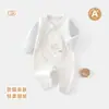 Mameluco de mariposa para bebé, estilo primavera y otoño, sin costuras, ropa de bebé 100% algodón Clase A, ropa para bebés y niños 100% algodón Anyang