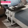 Escritorio de Computadora, Mesita de Noche, Escritorio Simple para Uso Doméstico, Mesa Simple para Dormitorio, Móvil y de Altura Ajustable