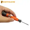 Escudo de aço S037101 padrão cruzado Chave de fenda de precisão chave de fenda hexagonal miniatura