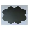 En stock etiqueta de escritura autoadhesiva negro mate pizarra borrable pegatina cuadrada autoadhesiva