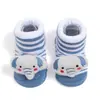 Calcetines Antideslizantes para Bebé y Niño Pequeño, Lindos Muñecos de Dibujos Animados, Calcetines para Bebé Niña y Niño, Campana, Primavera y Otoño, Calcetines de Algodón para Recién Nacido