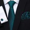 Spot de alta qualidade de poliéster gravata de seda dos homens flor de caju padrinho homem Casamento gravata bolso conjunto Jacquard