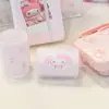 Modelador de rolo para franja cortina de coelho Bobo da menina de desenho animado Xiaomei, franja em formato de oito estilo coreano, modelador de franja fofo para testa
