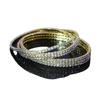 Tornozeleira de Diamantes Inteiros da Noiva Estilo Coreano Fila Única Diamante Flash Elástica Diamantes Tornozeleira de Cristal Moda Casamento