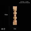 Columna Pequeña para un Puente de Pasillo, Aparador Pequeño, Gabinete de Vino Decorativo de Roble Rojo, Soporte y Cerramiento, Carro con Forma de Calabaza, Madera Romana, Metabo