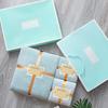 Toalla de vellón coral, caja de regalo, toalla de baño, caja de regalo de tres piezas, toalla, traje de baño, cerradura, regalo para invitados, toalla de baño, juego de toallas, caja de embalaje
