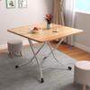 Mesa Caliente Nueva Mesa Cuadrada Plegable para el Hogar Habitación de Alquiler Apartamento Pequeño Mesa Cuadrada para Comer Mesa Calefactora de Invierno