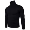 Explosiones de AliExpress 2020 primavera nuevo suéter para hombre comercio exterior cuello alto suéter para hombre camiseta básica Y959