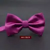 Shengzhou cuadros finos color liso vestido formal novio boda corbata de moño hombre adulto negocios estilo británico coreano poliéster moño moda