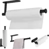 Suporte de papel higiênico de aço inoxidável sem pregos sem furos suporte de papel higiênico para banheiro montado na parede armazenamento de lenços suporte para rolo de papel
