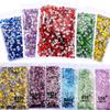 Superfície média de perfuração a quente cola hot melt fundo furando broca roupas hot stamping acessórios de desenho quente acessórios DIY fundo plano com cola strass atacado