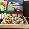 Juguetes Educativos de Madera para Educación Temprana Infantil, Rompecabezas Magnéticos 3D para Edades 3-6, Regalos Magnéticos de Jardín de Infancia para Niñas, Venta al por Mayor