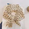 Bufanda de Cinta Versátil de Alta Calidad 100% Ramio Natural Transpirable con Esquinas Puntiagudas para Mujeres Diadema Estilo Bosque para Viajes Bufanda de Seda Primavera y Verano
