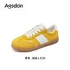 Zapatillas de Entrenamiento Alemanas Rojas Augusden para Mujer 2026 Nuevo Verano Suela Gruesa Suela Plana Zapatillas Deportivas Retro para Mujer