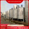 Venda de tanque de armazenamento vertical usado de 50 metros cúbicos, material de grau alimentício 304, anticorrosivo, durável, aço inoxidável, tanque de armazenamento de água, vinho