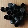 Varilla enrollable de PVC tapón gris gancho para varilla de rollo colgante blanco y negro accesorios para poste de banderín de ciudad de rollo de imagen colgante de plástico