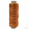Fio Encerado Redondo Atacado 0.8mm 15m Fio Cavalo Andarilho Fio para Artigos de Couro Fio de Poliéster Fio de Costura Trançado DIY Fio de Poliéster Encerado