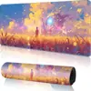 Mouse Pad Popular de Anime Desenho Animado Transfronteiriço, Antiderrapante, Espessado, Borda Reforçada para Teclado de Computador, Tapete de Mesa para Escritório