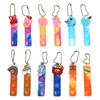 Chaveiro de um pedaço pequeno para roedores pioneiros DIY transfronteiriço da Amazon, botão de PVC, brinquedo de descompressão