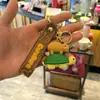 Llavero de dibujos animados creativo y lindo de Cappibala montando un cocodrilo, colgante exquisito para bolso, regalo, colgante para mochila, venta al por mayor