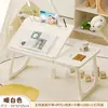 Mesa dobrável para cama, mesa pequena multifuncional Capivara, mesa de estudo estudantil de desenho animado, mesa simples de cama de dormitório