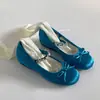 Sapatos de salto baixo retrô com aumento de altura oculto para mulheres, novos sapatos Mary Jane versáteis estilo fada para o verão de 2026