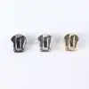 Fábrica en stock cremallera de cabeza de locomotora cabeza de cremallera accesorios de hardware para equipaje cabeza de cremallera metálica aleación de zinc No. 5 desmontable