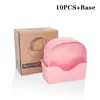 Plato para Escupir Huesos Transfronterizo Plato para Bocadillos Mesa de Comedor Plato para Huesos Hogar Plástico Escritorio Plato para Basura Plato para Escupir Huesos Plato Plato para Huesos