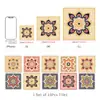 Pegatinas de Pared Autoadhesivas de Hoja Dura Engrosada Transfronterizas para el Hogar Cocina Impermeables y a Prueba de Aceite Decoración de Pared de Sala de Estar Pegatinas de Azulejos de Cristal