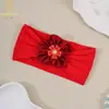 Accesorios para el cabello transfronterizos europeos y americanos para niños, diademas para bebé, gorros de protección para la fontanela, diademas florales suaves para bebé que no aprietan la cabeza, diademas anchas
