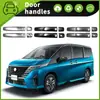 Adecuado para el modelo 23-24 Nissan Serena C28 Tazón de Manija Exterior de Puerta de Coche Marco Decorativo de Manija de Puerta Delantera