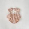 Roupas de Bebê Estilo Coreano Verão Novo Gola Boneca Saia Pequena Coelho Doce Fofo Roupas de Escalada para Bebê Menina Roupa Infantil