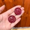 Novo estilo natural alto conteúdo roxo ouro areia signo do zodíaco fivela ping an pingente de cinábrio dupla face para homens e mulheres