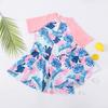 Roupa de Banho Infantil Menina Dividida no Meio e para Crianças Maiores Roupa de Banho Dividida Estilo Estudante Menina Roupa de Banho Conservadora Roupa de Banho com Proteção Solar
