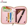 Portapasaportes RFID Modelo Nuevo 2025 Transfronterizo Bolsa Multifuncional para Guardar Documentos Estilo Corto Cremallera de Viaje Bolsa para Pasaporte
