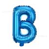 Globos de Letras de Película de Aluminio de 16 pulgadas Versión Americana Mayúsculas Carácter Pinyin Inglés Delgado Decoración Az Globos de Papel de Aluminio Venta al por Mayor