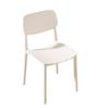 Habitación de Alquiler Mesa de Comedor Taburete de Plástico Silla de Comedor para el Hogar Apilable Taburete Engrosado Hogar Fuerte y Duradero Silla para Sala de Estar