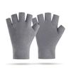 Luvas de veludo inverno quentes luvas de meio dedo quentes para equitação escrita jogo take-out dirigir à prova de vento dirigir A8
