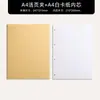 Álbum de Fotos Artesanal DIY Papel Kraft Retrô A4 B5 Álbum Comemorativo Álbum de Armazenamento de Fotos do Crescimento Caderno em Branco com Folhas Soltas