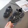 Tênis Feminino 2026 Outono Novo Modelo Infantil Malha Respirável Casual Solado Macio Fashion Princesa Pai Sapatos Tendência